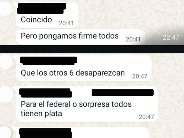 El chat de los �rbitros que indign� a los dirigentes de la LFO